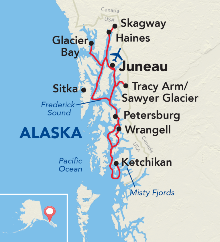 best alaska cruise tour itinerary